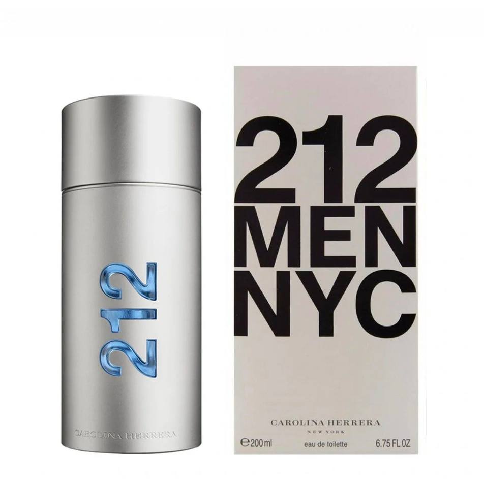 200ml Carolina Herrera 212 NYC Men EDT
