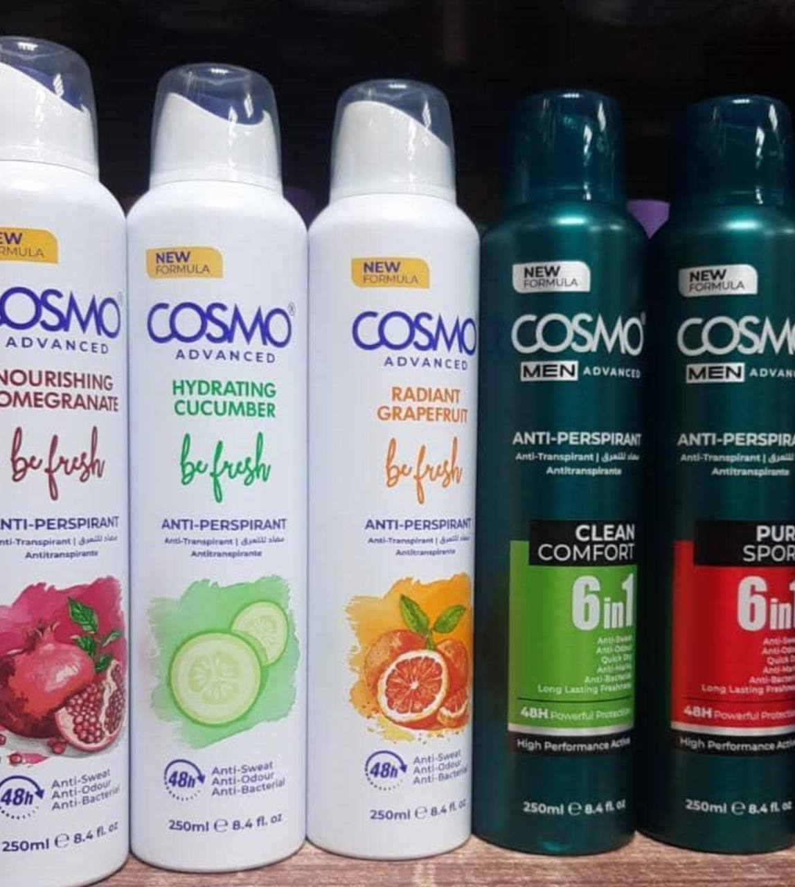Cosmo Anti perspirant spray 250ml 
