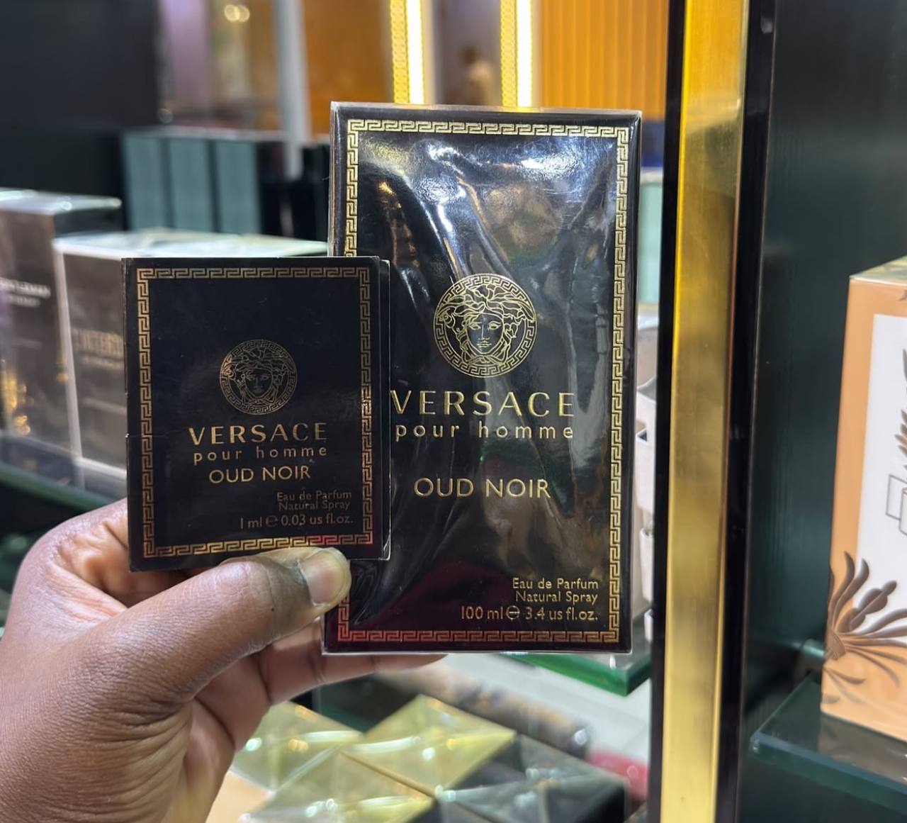 Versace Pour Homme Oud Noir EDP 100ml Male Perfume