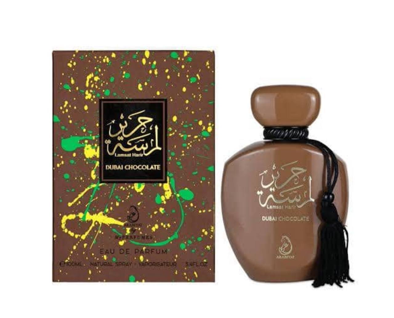 Arabiyat Lamsat harir Dubai chocolate unisex 100ml perfume 