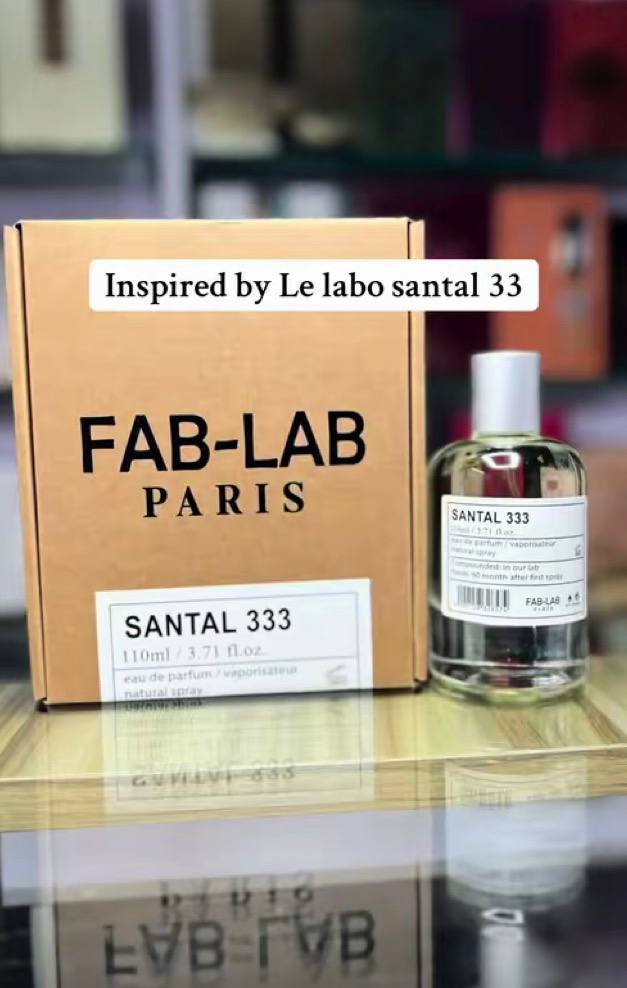 FAB-LAB Santal 333 Eau de parfum 100ml 