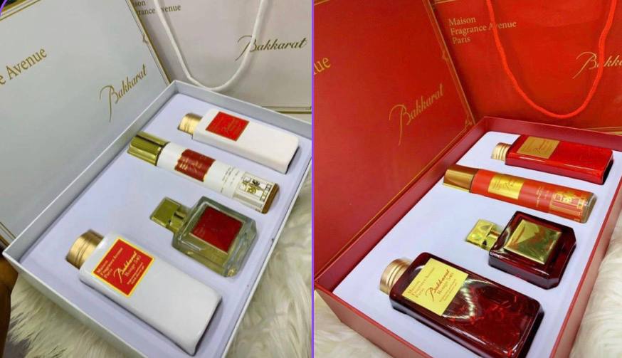 Maison Fragrance Avenue Bakkarat Rouge 540 Extrait EDP 4 Piece Gift Set
