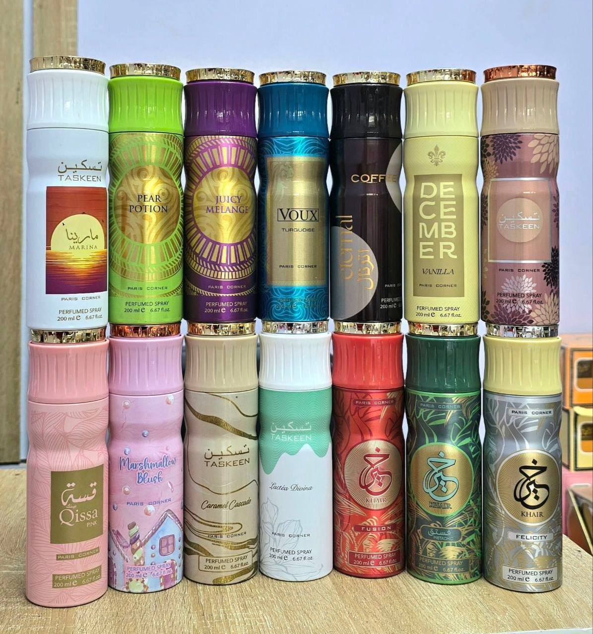 Paris Corner Body Spray  200ml 