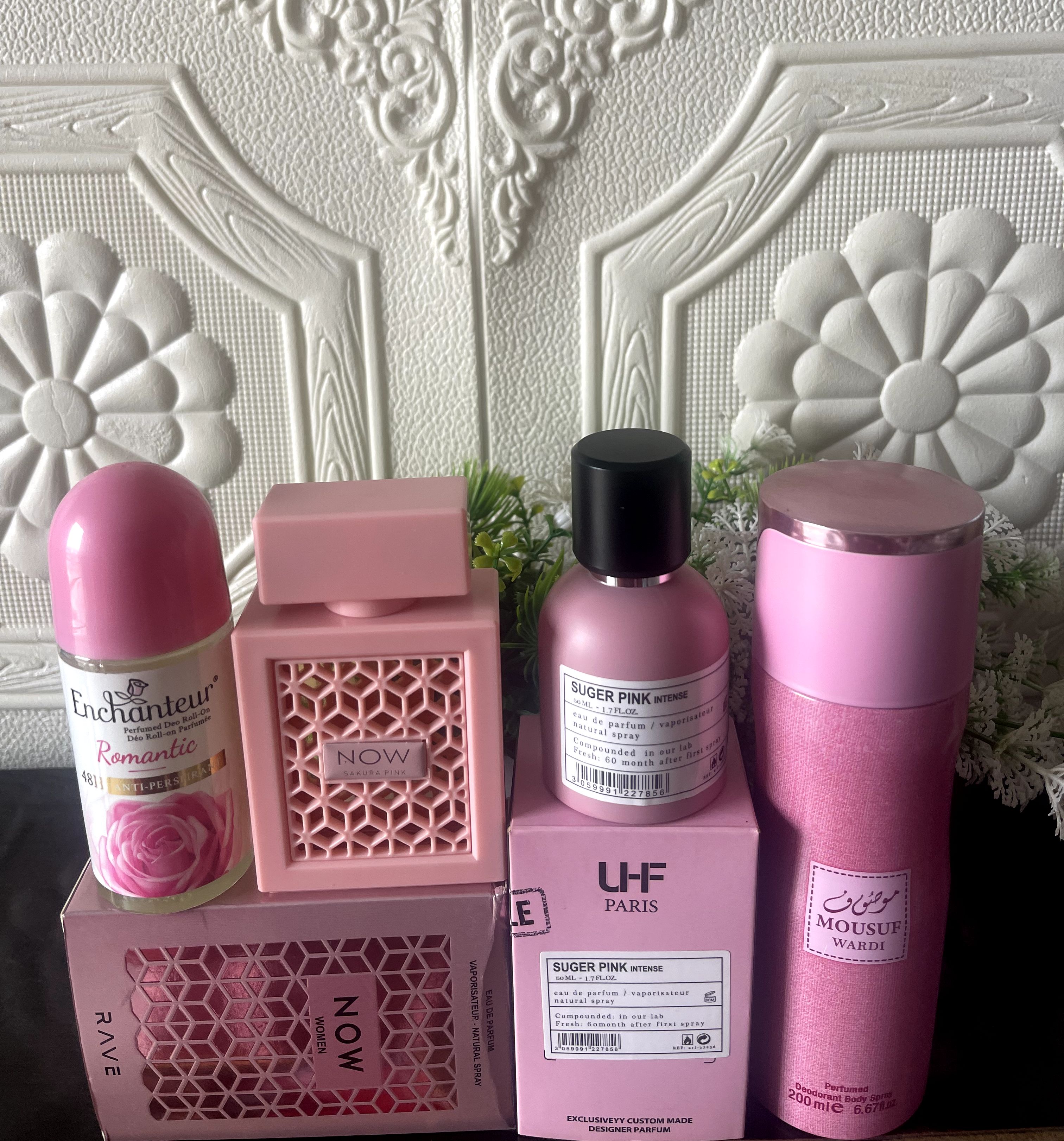 Perfume combo J029 (4in1 pink combo)