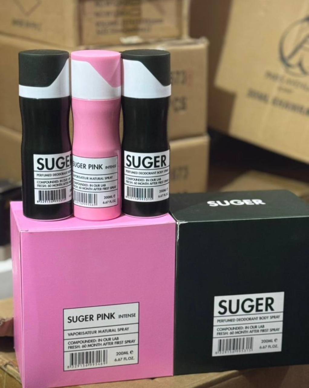 Suger Perfumed  body spray 200ml