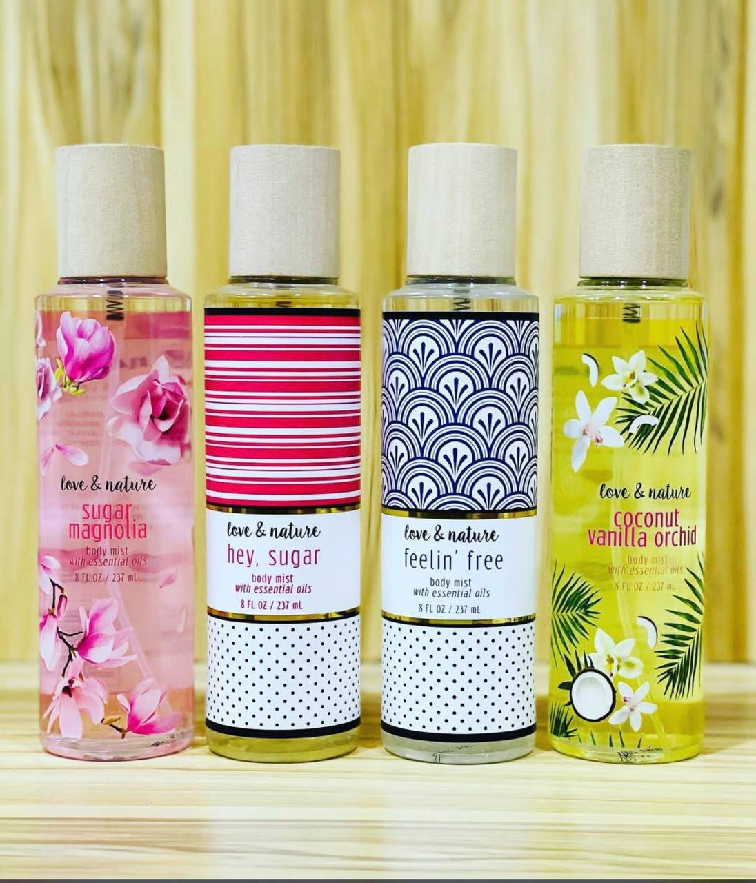Love & nature body mist 237ml