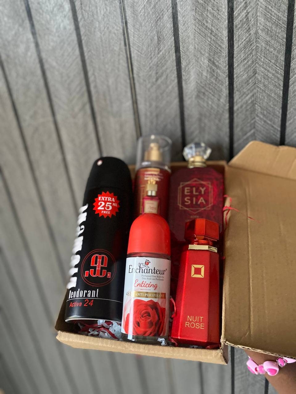 sweet unisex perfume combo Gift Set WITH BOX (5in1 FULL SET