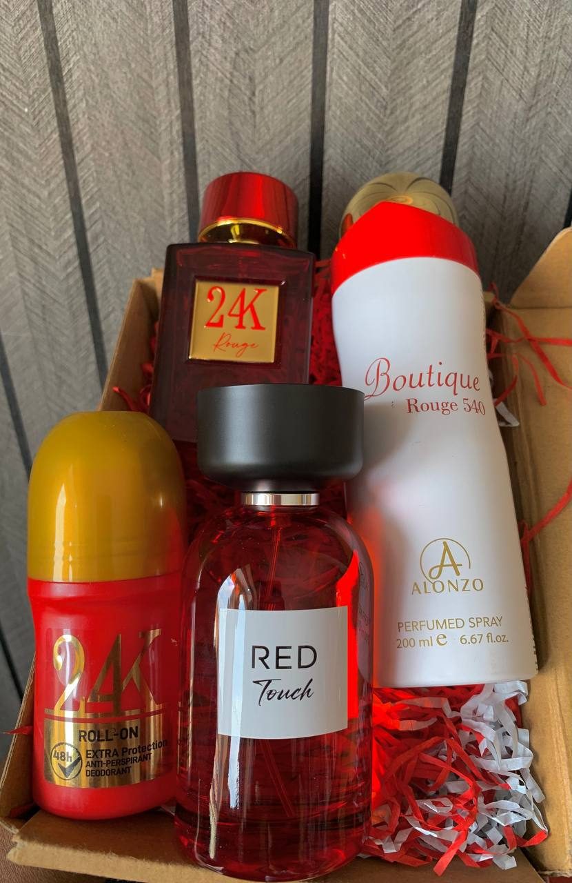The Velvet perfume Gift box (4in1 FULL SET)