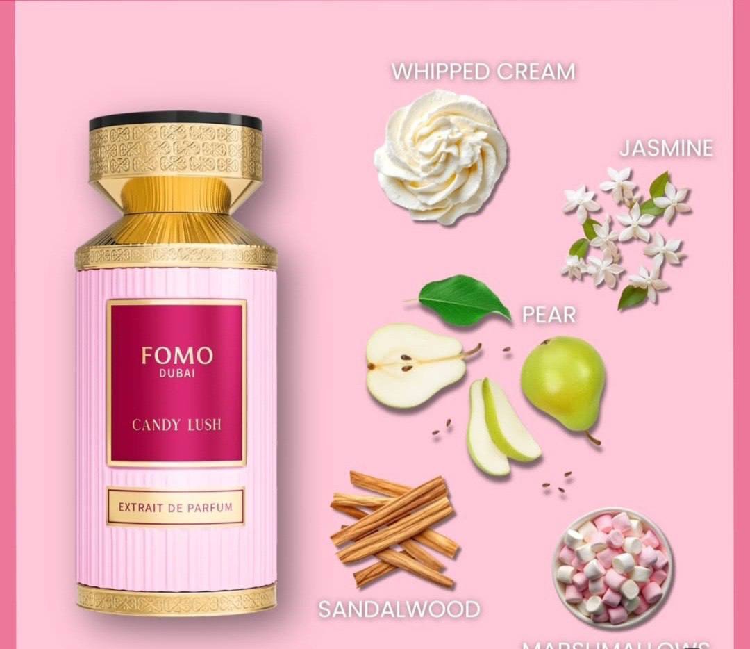 Fomo Dubai Candy Lush perfume 100ml