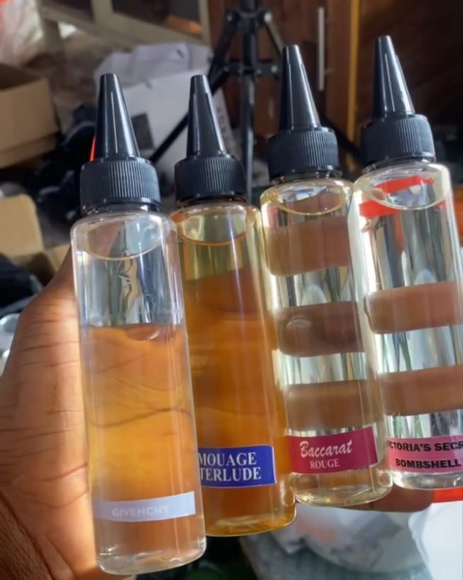 undiluted Perfume oils 100ml