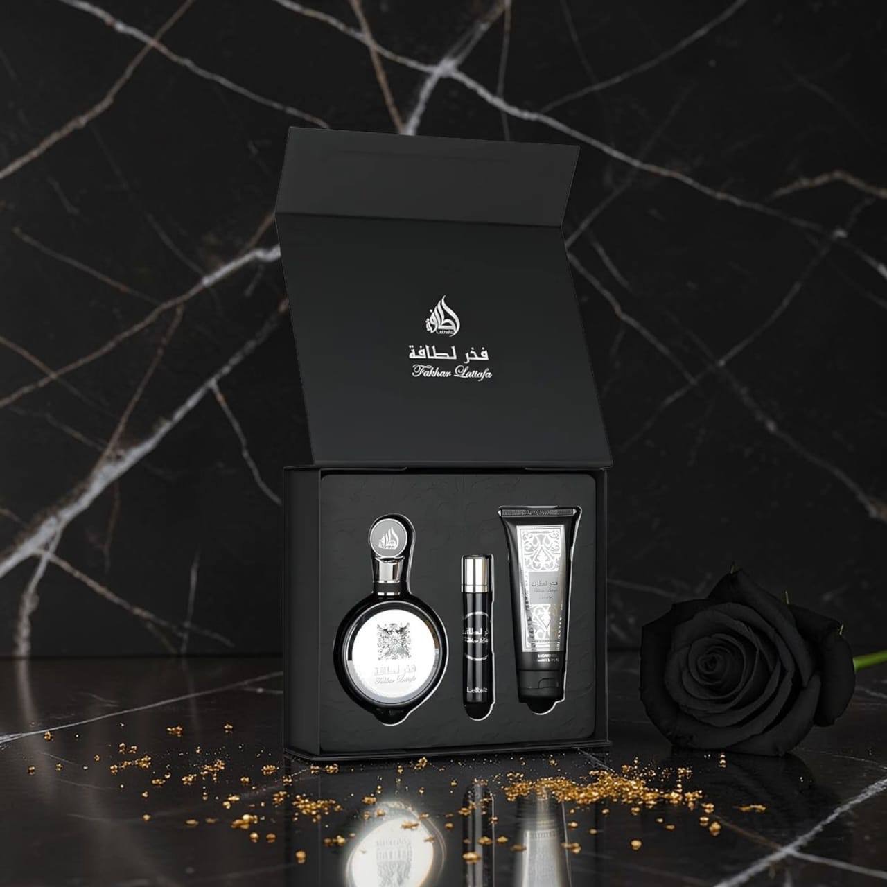 Fakhar Man by Lattafa Gift Set