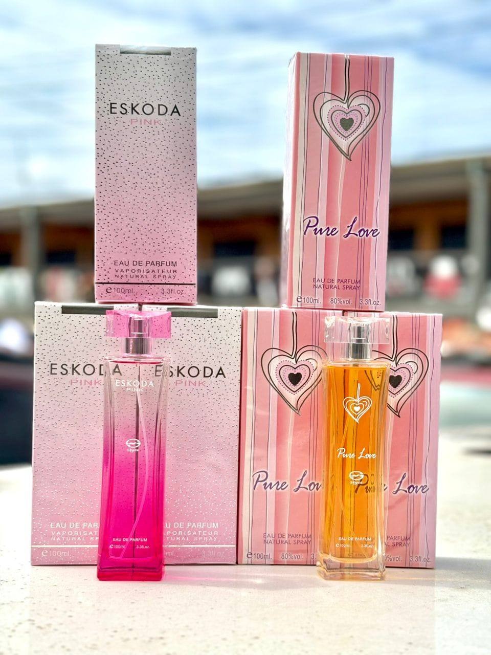 Eskoda Pink & Pure love Perfume 100ml