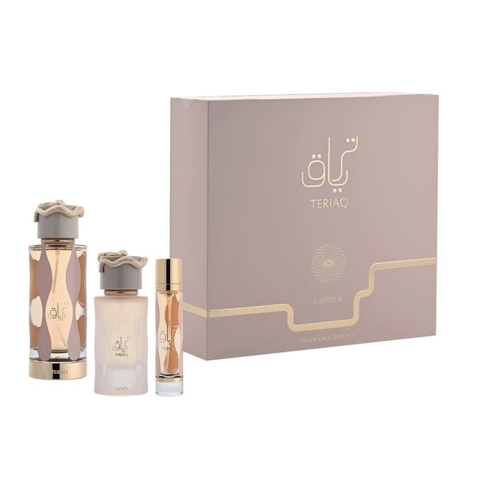 Lattafa Teriaq 3 Piece Gift Set EDP 100ml