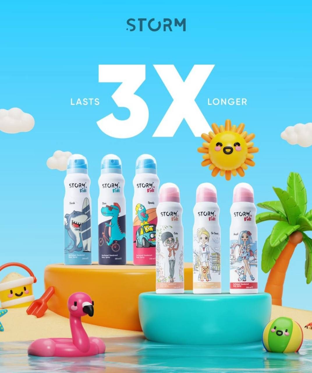 Storm Kids body spray 150ml