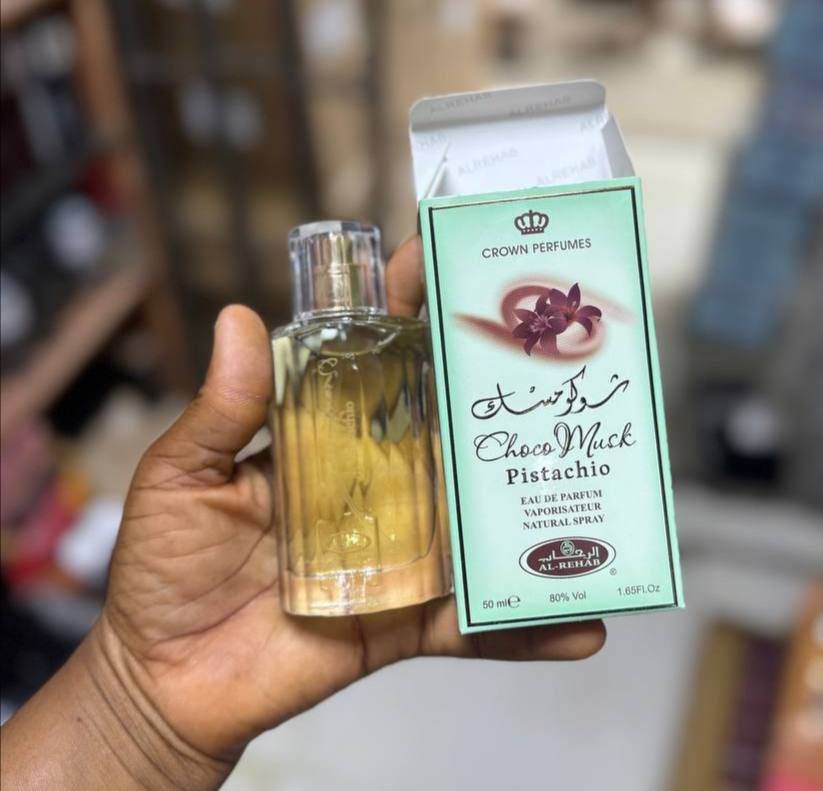 Al-Rehab Choco Musk Marshmallow & Pistachio EDP 50ml