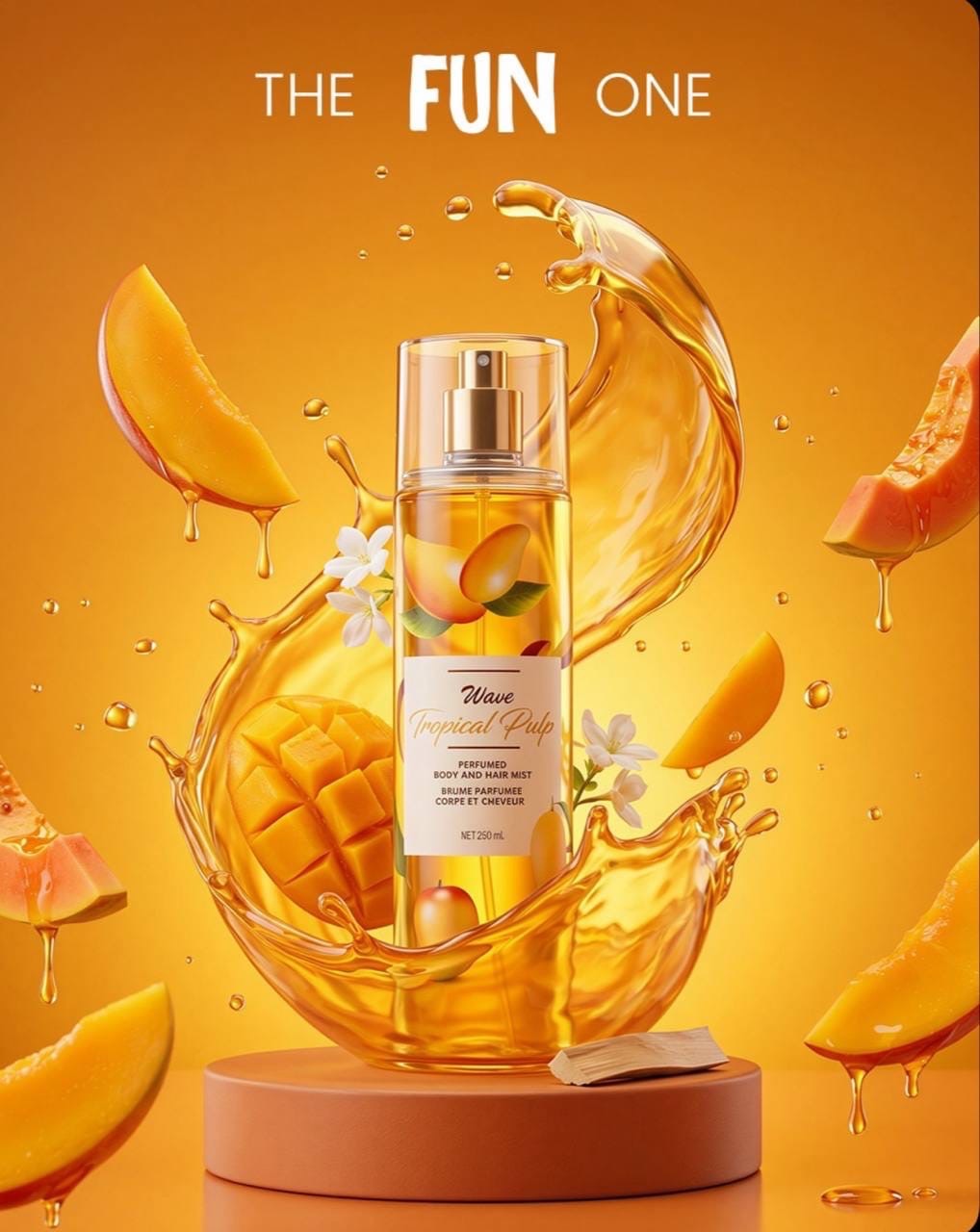 Wave perfumed Body mist 250ml